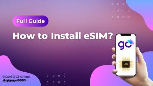 How to install Egypt eSIM
